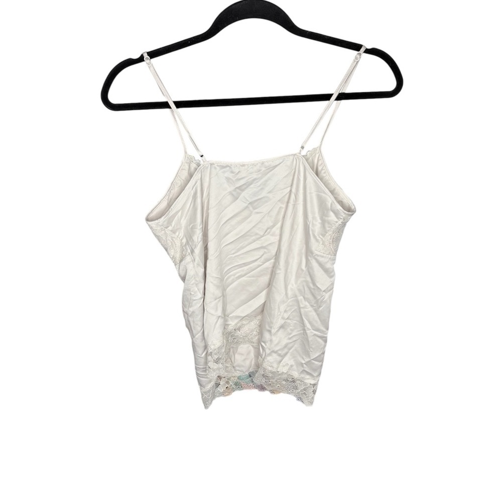 NWT oysho essential lace camisole tank in cream size small - Picture 2 of 4